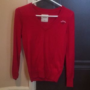 Hollister Red sweater